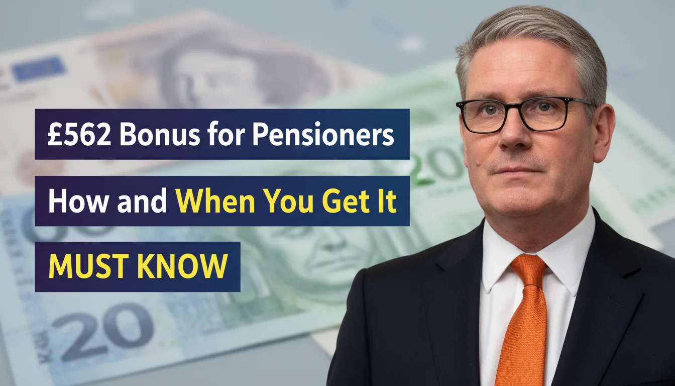 £562 DWP Payment Approved for Pre‑1961 Pensioners Exact Dates, Eligibility, and How the Bonus Will Be Paid​​