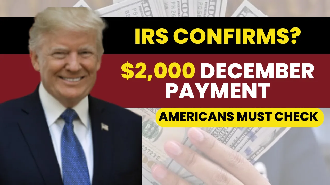 IRS Confirms $2,000 Direct Deposit in December 2025? What the Proposal Really Means for Americans
