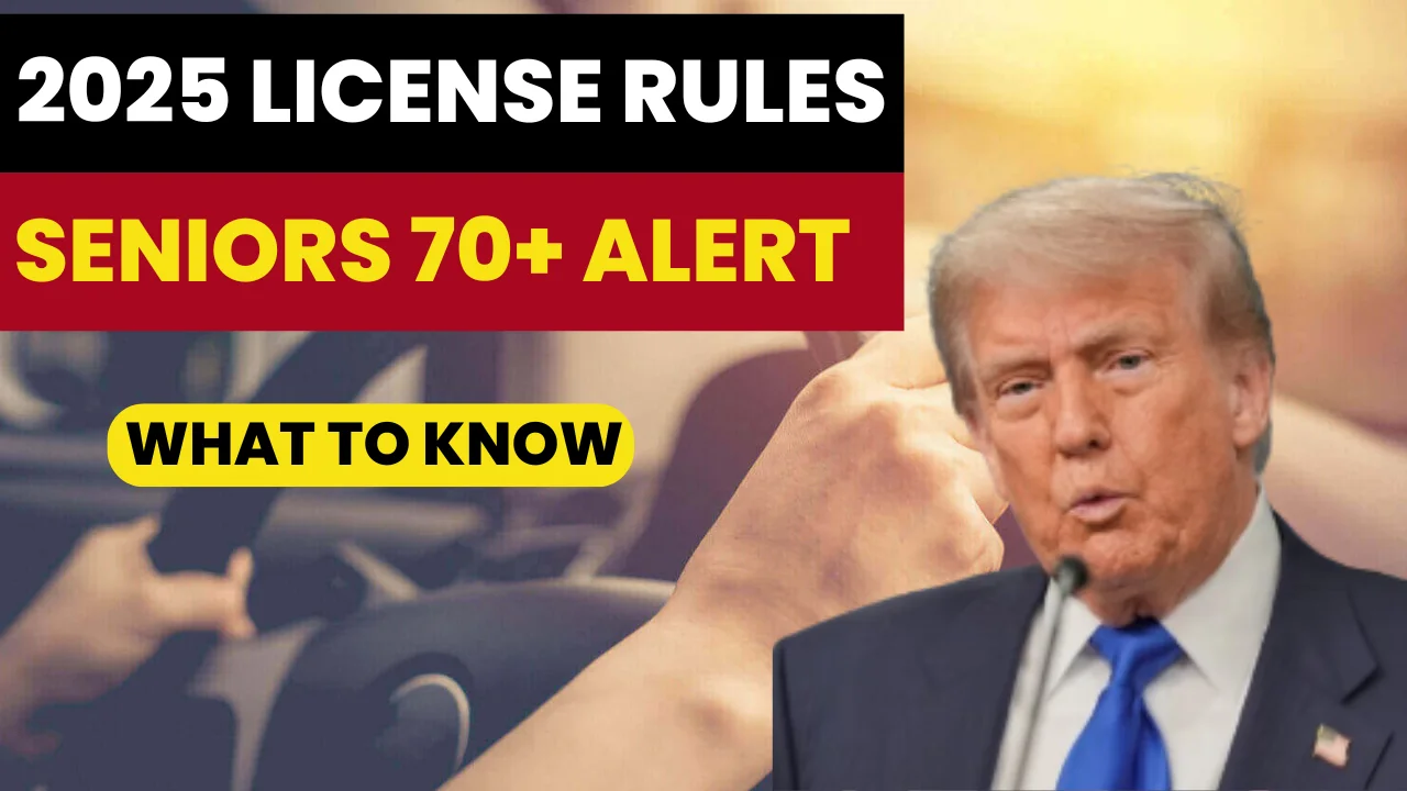 New 2025 Driver’s License Rules for Seniors: What Americans Over 70 Need to Know
