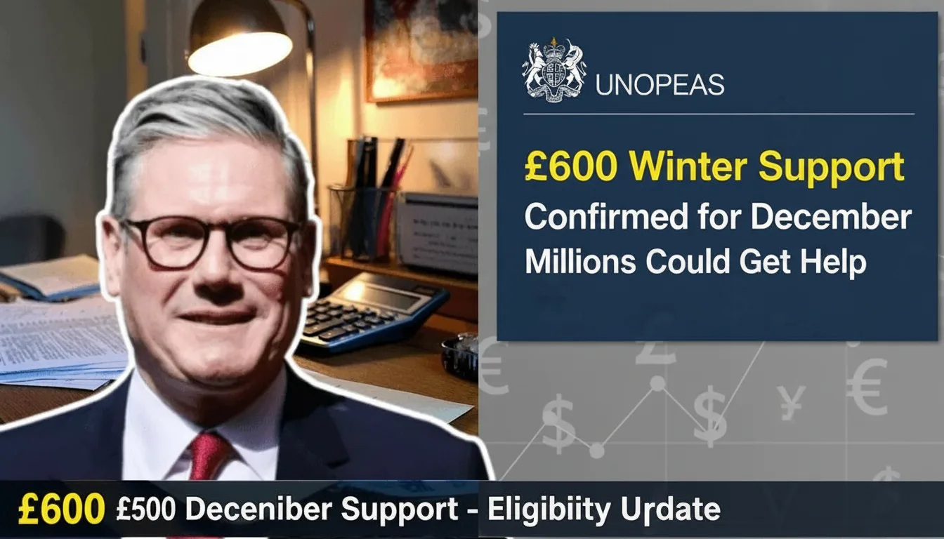 New £600 Winter Support Option Confirmed for December How Millions in the UK Could Get Help With Bills